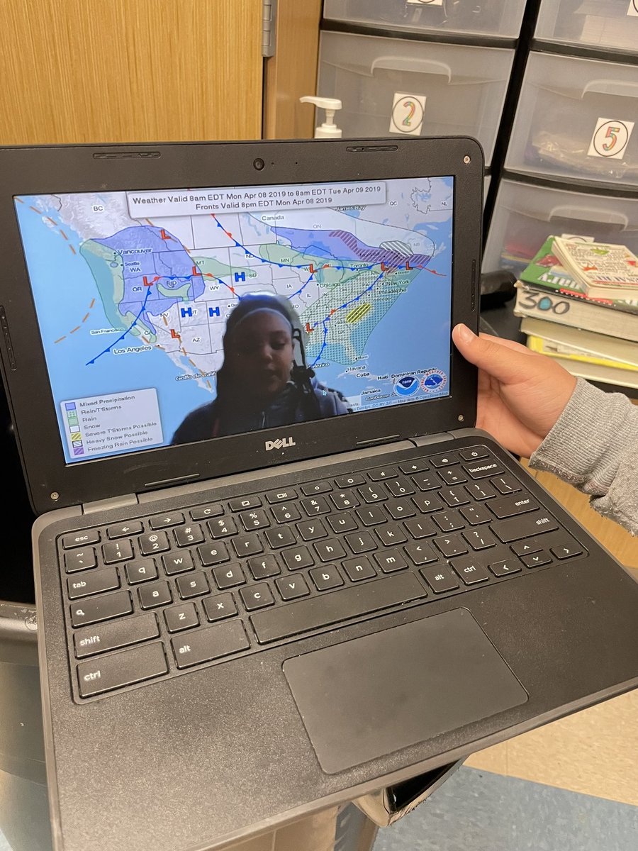 Adam Cobb (@acobb1991) on Twitter photo Hey <a href="/KendraKentWx/">Kendra Kent</a> thanks for talking with our <a href="/VarennesA5/">Varennes Elementary</a> 4th graders! We are now trying our own hand at analyzing weather maps & forecasting the weather using @Flipgrid. #a5EDventure #a5instruction #vision5 Hey <a href="/KendraKentWx/">Kendra Kent</a> thanks for talking with our <a href="/VarennesA5/">Varennes Elementary</a> 4th graders! We are now trying our own hand at analyzing weather maps & forecasting the weather using @Flipgrid. #a5EDventure #a5instruction #vision5