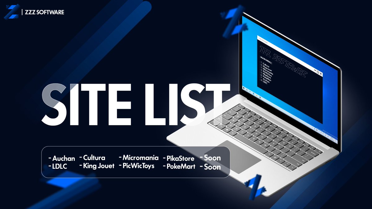 ZzzSoftware_'s tweet image. Zzz Software supports 8 sites, 2 are coming very soon ⚡️ Your members want an opportunity to join us ?
Complete this form forms.gle/oxevkSf9tfxhdf… (only staff)

For members : 
- Tag your group (as many times as you want)
- Retweet and follow us 😴
