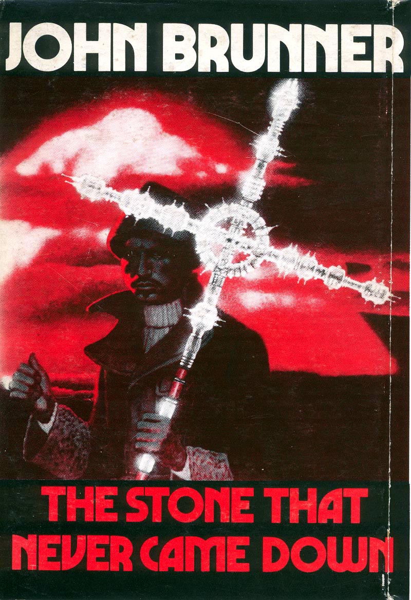 Ranaroth2's tweet photo. John Brunner, The Stone That Never Came Down, Readers Union/The Science Fiction Book Club (UK), 1977. Cover: David Bergen. #BookCover #JohnBrunner #DavidBergen #ReadersUnion #SFBC #ScienceFictionBookClub https://t.co/t5e1H56uwM