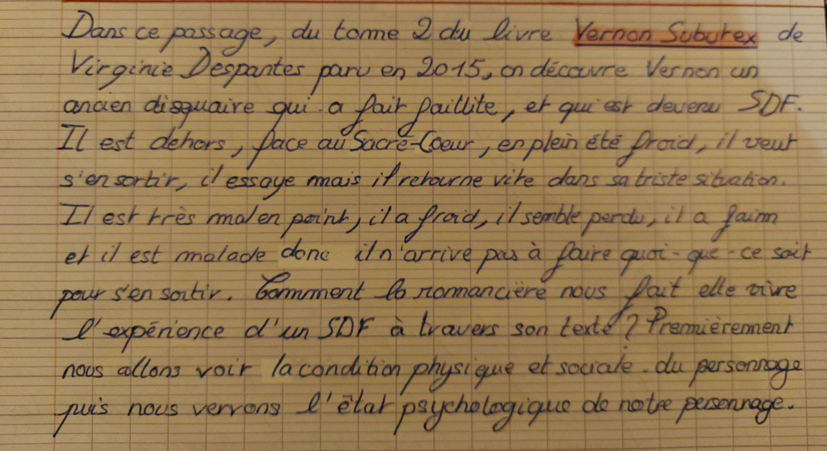 FCahen's tweet photo. Je corrige mes copies de première et franchement, quand les élèves rencontrent vraiment le texte dont ils ont à faire le commentaire, c'est bien. Exemples tirés de devoirs en classe. https://t.co/Pvz9emuzOh