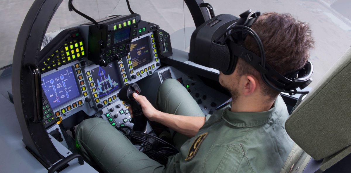 aeroERMO's tweet photo. Simloc presenta en FEINDEF la cabina activa para el RIG virtual del Eurofighter
Más información en: https://t.co/FvZPlxifKL
#AeroErmo #Simloc #FEINDEF #Presentacion #Simulador #Eurofighter #AudereGlobal
@SimlocFS
@Fujitsu_ES
@Fujitsu_Global https://t.co/uWvAVfR2d9