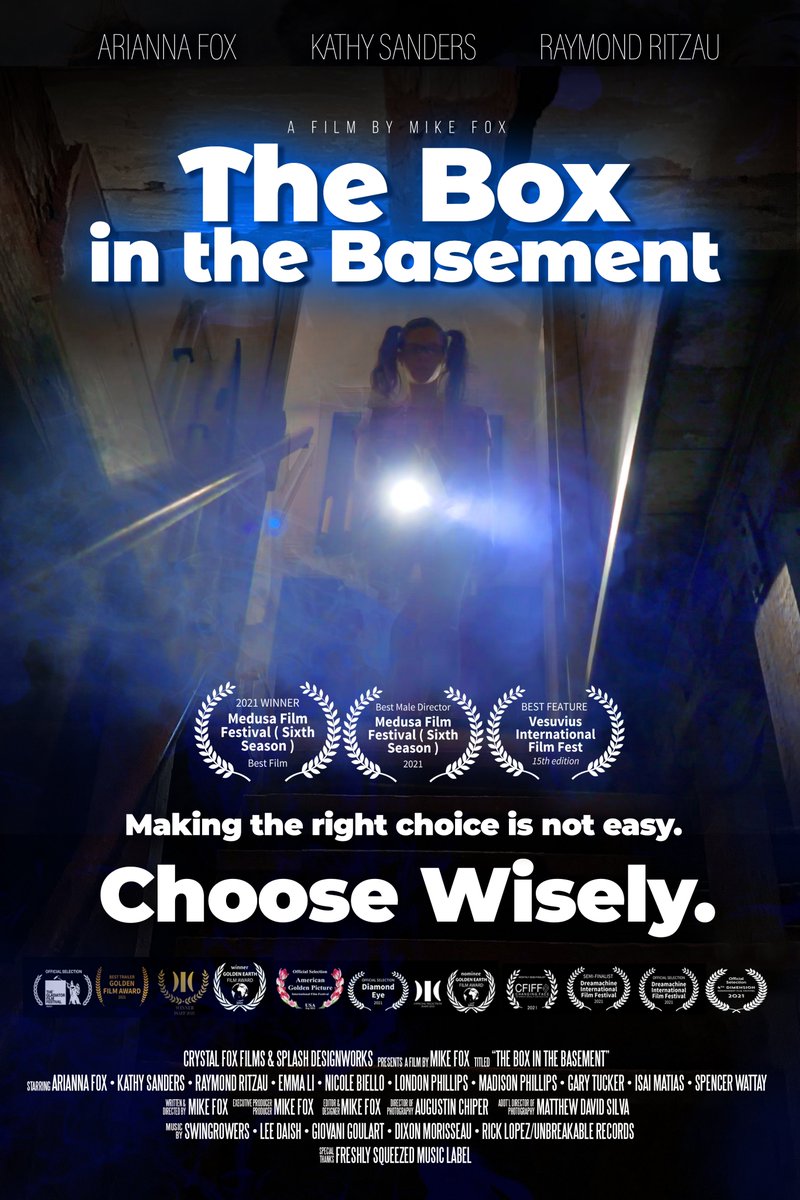 🔥Amazing news! The Box in the Basement Feature Film was just selected by EdiPlay International Film Festival via FilmFreeway.com! AWESOME!! Thank you! :)
#film #filmfestival #SetLife #movies #news