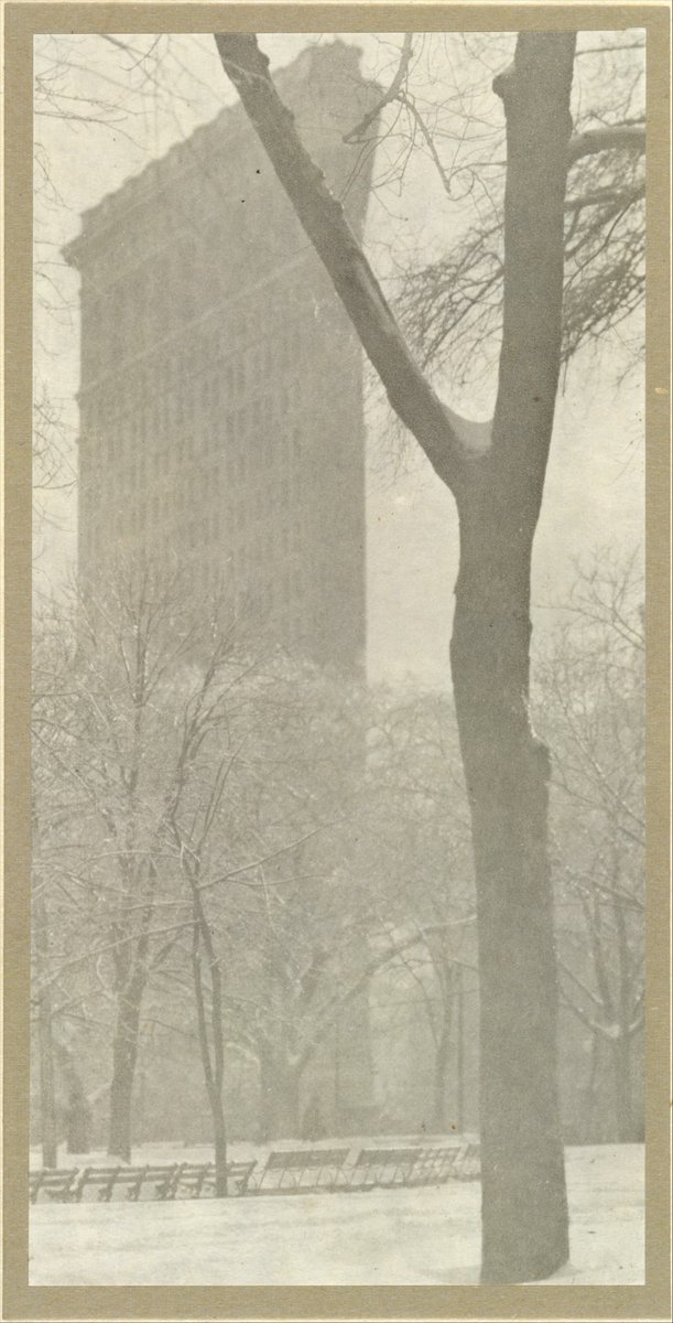 Alfred Stieglitz, The Flat-iron, 1903 metmuseum.org/art/collection… #metmuseum #themet