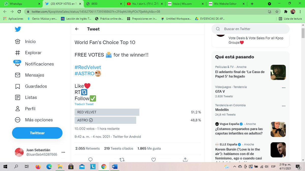 JuanSeb45287665's tweet photo. @KpopVoteSales Done for @offclASTRO #ASTRO https://t.co/Sc6az741On