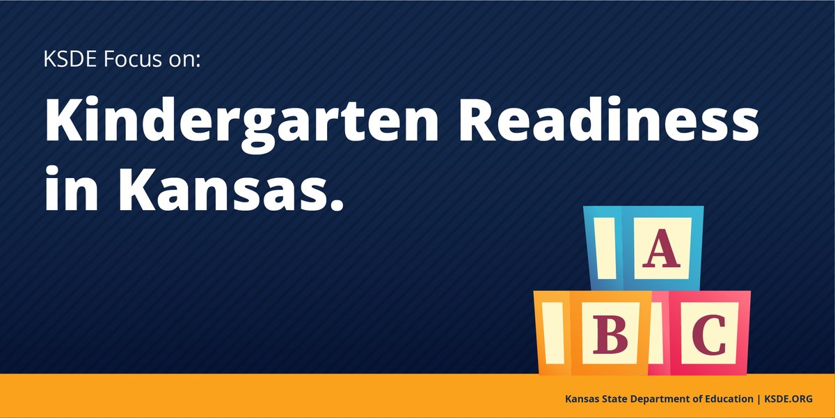 Join us in November as we focus on Kindergarten Readiness.

Early childhood experiences impact a child’s lifelong learning, and school readiness is an essential building block for future achievement &amp; academic success. (1/4)

➡️Read the story: ksde.org/Home/Quick-Lin…

#KansansCan