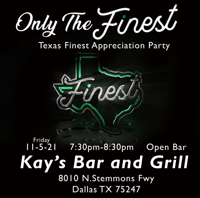 We want to thank everyone for the love and support. Come out and party with us ..