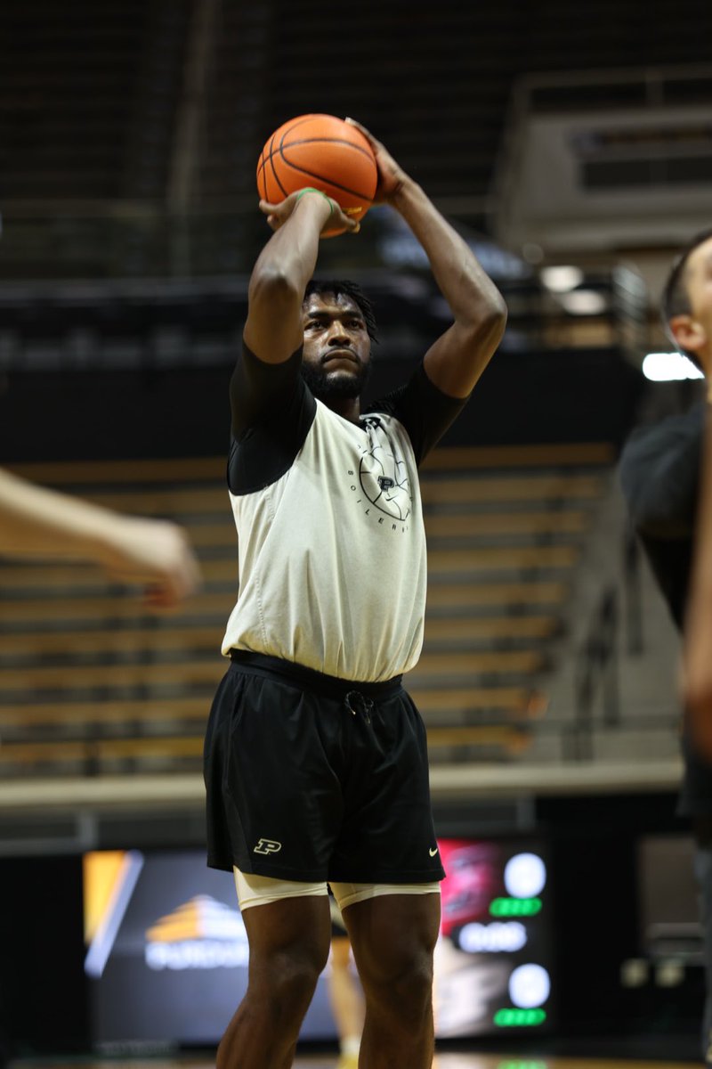 BoilerBall's tweet photo. 📸: Shootaround. https://t.co/8MY18MyIEp
