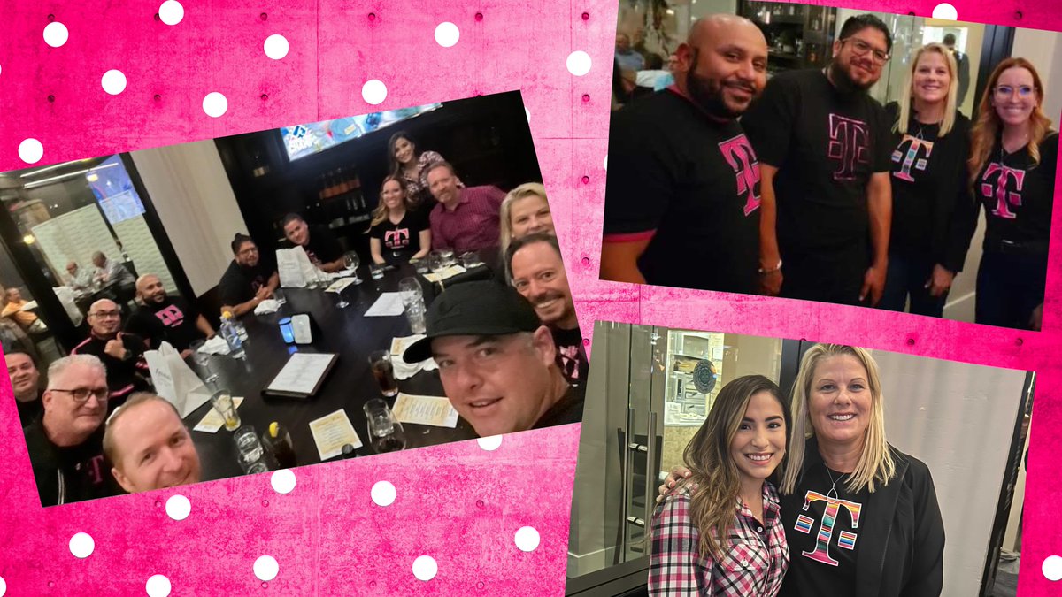 TracyNolan_'s tweet image. It was my honor to have dinner with this very special group in Las Vegas.  One of my favorite parts of leading our talented @TMobile teams is spending time recognizing all of their hard work and efforts 🥰 #Top100InAction