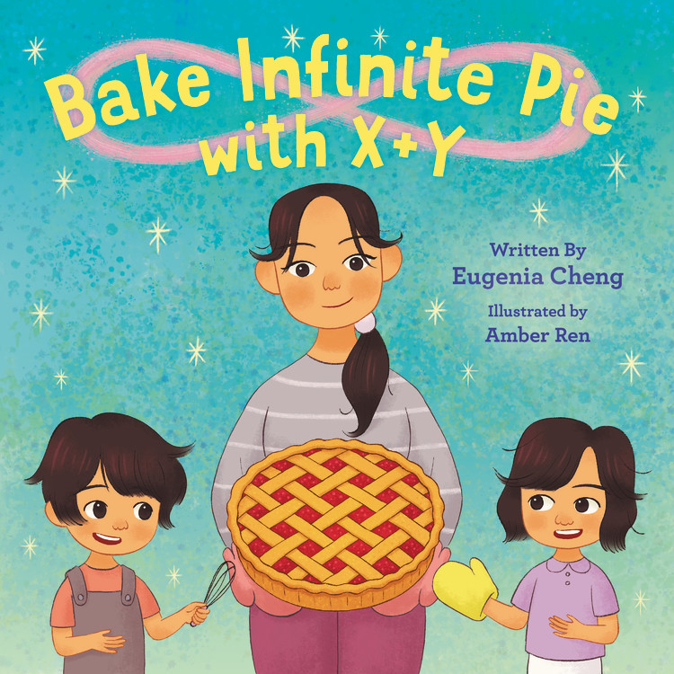 lbschool's tweet photo. We're definitely making space for math in the library! The amount of upcoming math books we've got headed your way is exponential! #MayWeSuggest @DrEugeniaCheng’s new book, BAKE INFINITE PIE WITH X + Y or RAFA COUNTS ON PAPA by @joecepeda?@sljournal https://t.co/2HM58ShCwj https://t.co/r1WSOEcTva