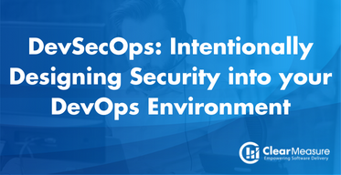 ClearMeasure's tweet photo. Register now to join @jeffreypalermo  for a live webinar covering DevSecOps on Tuesday, November 9th, 3:00-4:00 PM CST! https://t.co/I1JXZMpytI https://t.co/9jYgdTz7RB