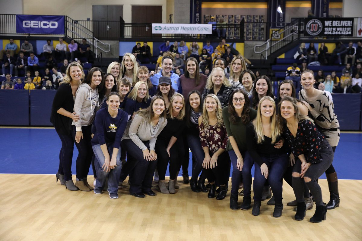 MarquetteVB's tweet photo. 📢ATTENTION ALUMNAE📢

Alumnae Weekend is Nov. 19-20, featuring our matches against Georgetown and Villanova.

REGISTER TODAY ⤵️
https://t.co/SLgT6pBFqe https://t.co/qlaFESMyWD