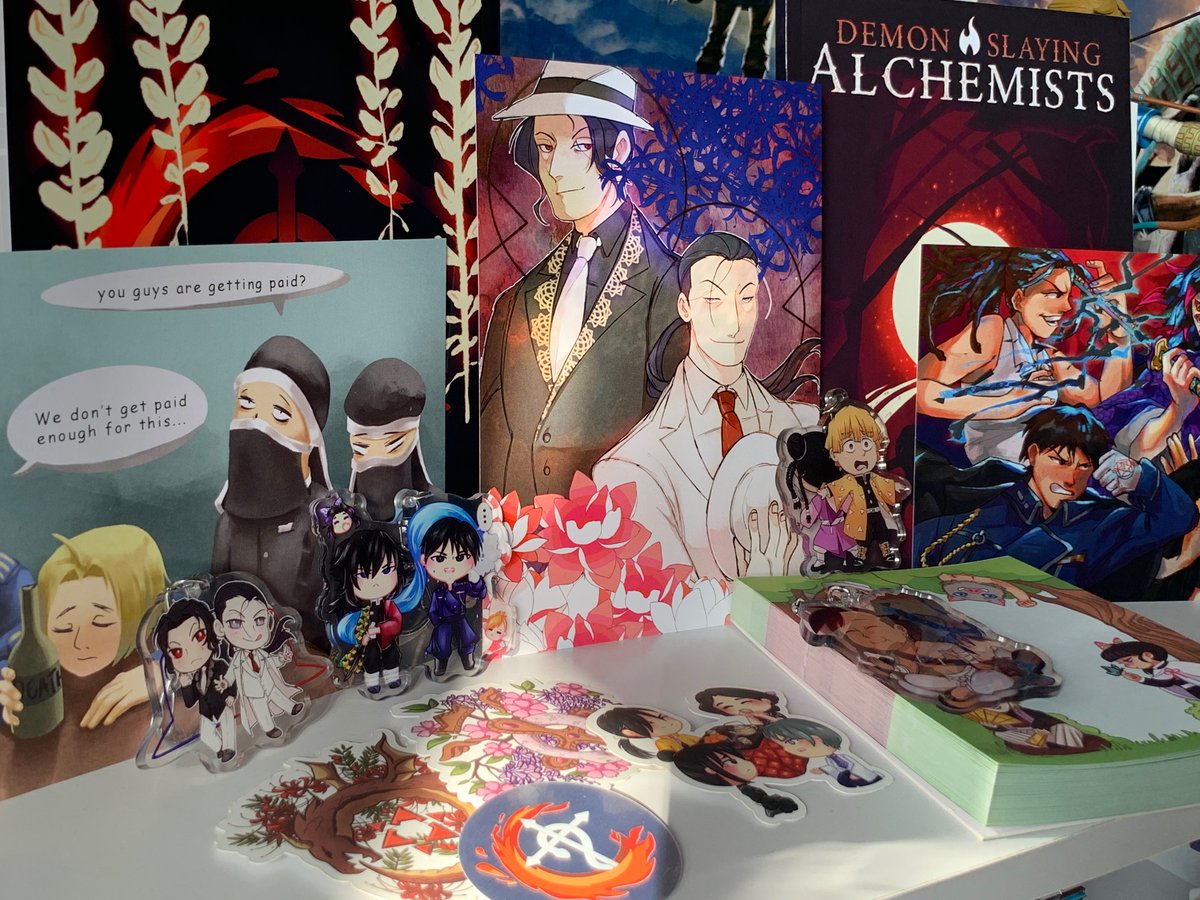 GalaxyniteArt's tweet photo. So excited to have received my contributor bundle from @DSAzines ! Everyone did such an amazing job- the prints are gorgeous, the keychains are adorable, and the book is amazing. So proud to have been able to be a part of it!

Leftovers coming soon 🔥 https://t.co/ApqqRBZ914