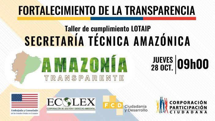 SimonJaramilloM's tweet photo. La Corporación Participación Ciudadana @ParticipacionPC, capacita a funcionarios de la Secretaría Técnica Amazónica @AmazoniaEc, sobre contenidos y aplicación de la #Lotaip Ley de Transparencia y Acceso a la Información Pública. #PCTransparencia  #AmazoniaTransparenteEC https://t.co/lgvIj2YJfI