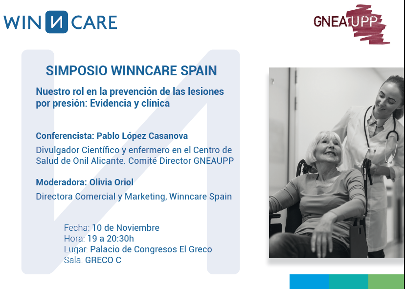GNEAUPP's tweet photo. El próximo 10 de noviembre durante el Congreso #gneaupp21 celebramos un Simposio sobre prevención de LPP. ¿Qué podemos hacer por la prevención? #SEMPs #cambiosposturales https://t.co/cmwNXZndJK