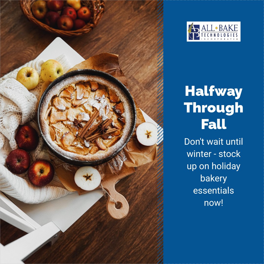 AllBakeTech's tweet image. The holidays are right around the corner! What's your favorite fall pie? And if it's not apple, did you know that you're wrong? (Kidding!)  - mailchi.mp/allbaketech/fa…