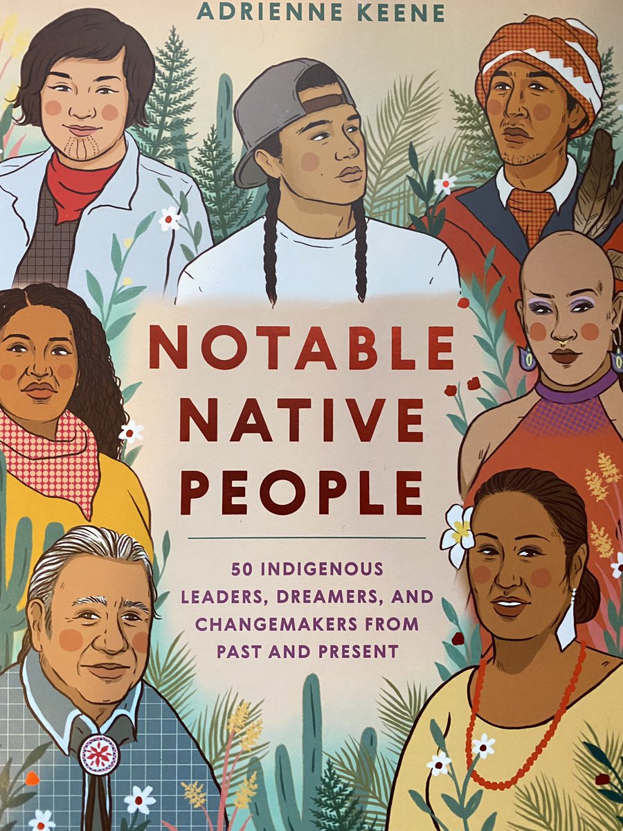 ArcticDaazhraii's tweet image. Mahsi’choo to @NativeApprops &amp;amp; @TenSpeedPress for this beautiful book “Notable Native People”. I was so surprised &amp;amp; honored to be included. Currently, signing copies for schools so they can learn  about all these Indigenous Dreamers!  🙏🏽 #notablenativepeople #IndigenousReads
