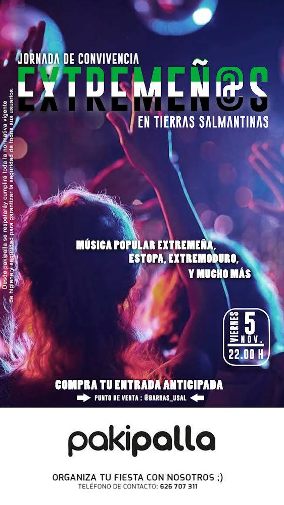 Mañana es noche de EXTREMEÑOS y EXTREMEÑAS. Nuestros vecinos preferidos!!!