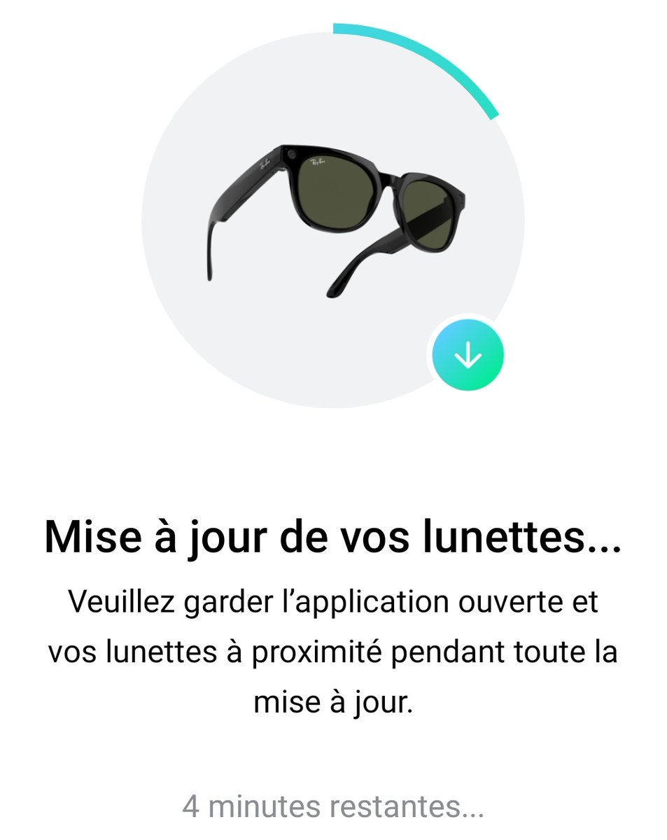 pascalforget's tweet photo. Mettre à jour des lunettes. Nous vivons une époque formidable. #facebookview https://t.co/mQC1JP0Idh