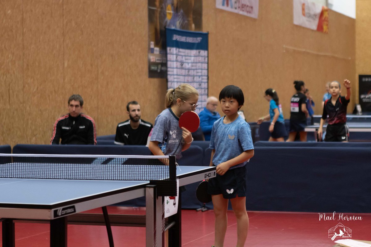 ffttofficiel's tweet photo. #FFTT #BenjaminsCadets 🏓
La deuxième journée des Championnats de France Benjamins et Cadets vient de se terminer à l'Espace sportif de l'Etoile d'Alençon.
Retrouvez tous les résultats du jour et le programme de demain 👉 https://t.co/TQyNV1EtVu
📸 Maël Hervieu https://t.co/yxyPmlKiyd