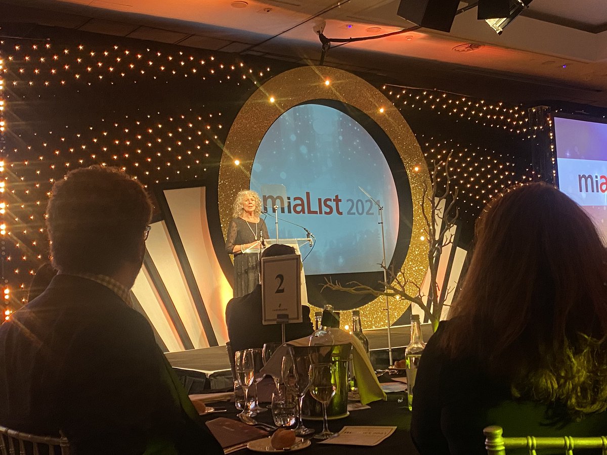 Our Chief Executive Jane Longhurst opens what marks the 10th anniversary of the #miaList awards and gives thanks to our fantastic industry for attending this evening!
