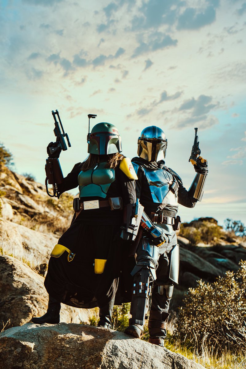 batcap50's tweet photo. Can we speak freely?  We are freaking STOKED for @bobafett !!!  Can not wait to see our friend @MingNa kick all sorts of ass! (Photos by @YorkInABox taken in Simi Valley where S2E6 The Tragedy was filmed) https://t.co/qpsWf6wcYE