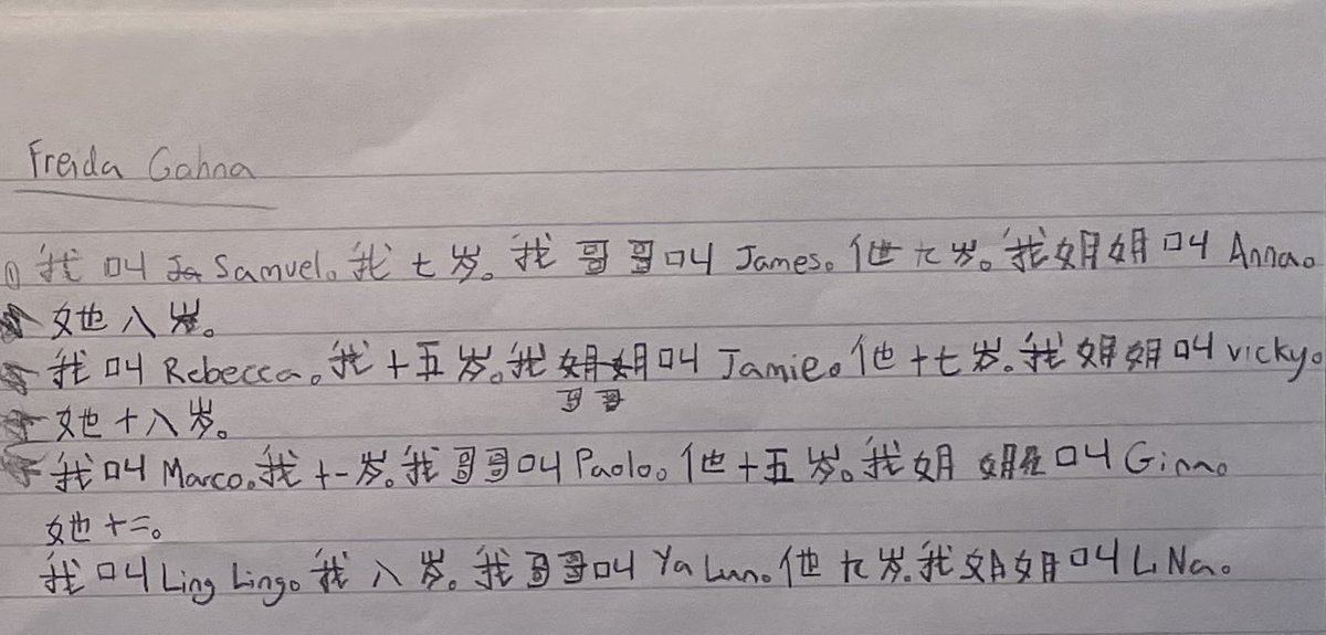 IvydaleHT's tweet photo. Exceptional performance from many in Mandarin today - here are just a few #mfl #mandarin #rapidprogress https://t.co/Ge99SsqQAm