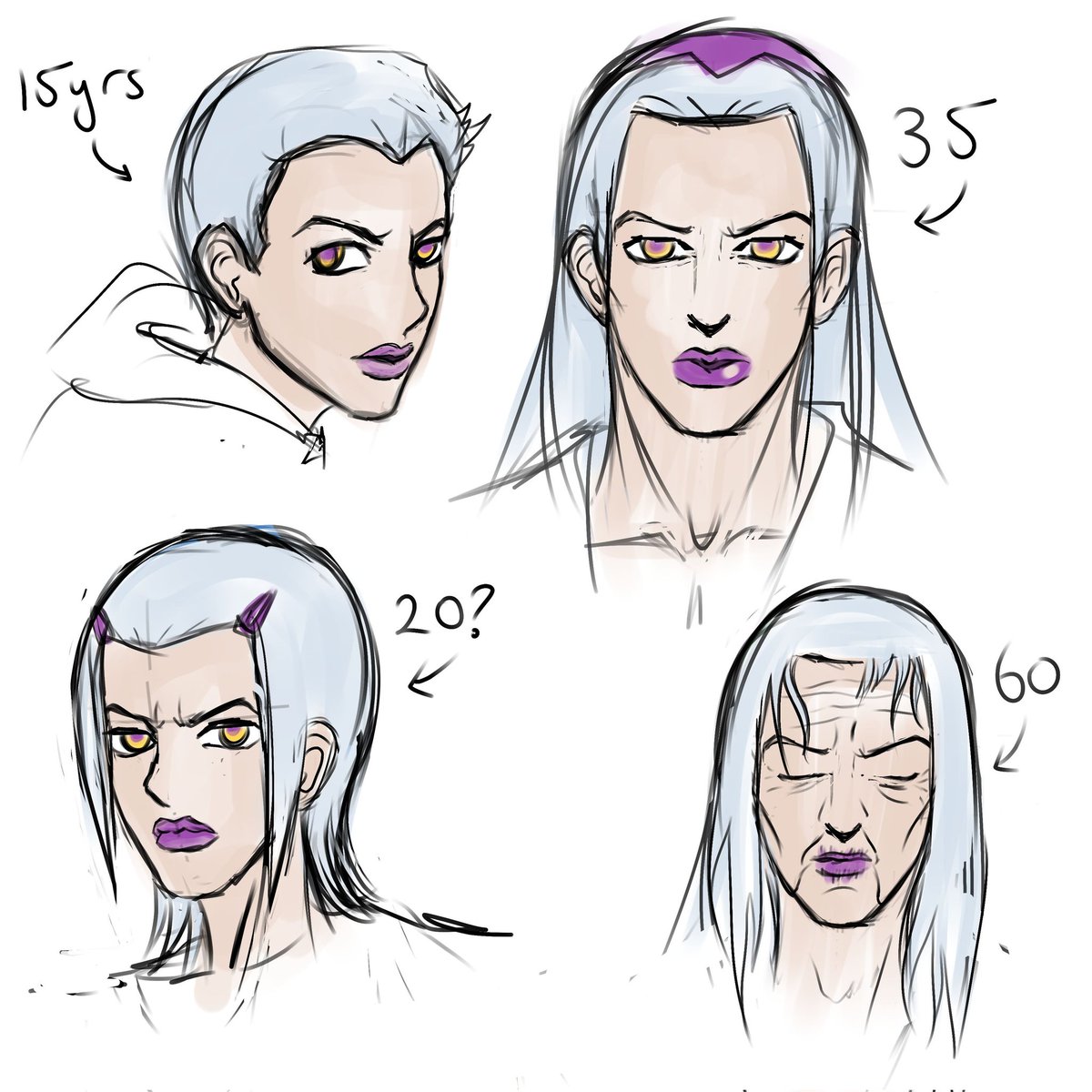 BeefWives's tweet photo. Practising ageing. Purple lipstick 4 lyf m8.
BeegO🧡
#jojos #jojosbizarreadventure #jojospart5 #ventoaureo #goldenwind #jjba #jjbafanart #jojosfanart #abbacchio #bruabba #leoneabbacchio #standpower #standuser #moodyblues #moodyjazz https://t.co/VUGQpfIm6V