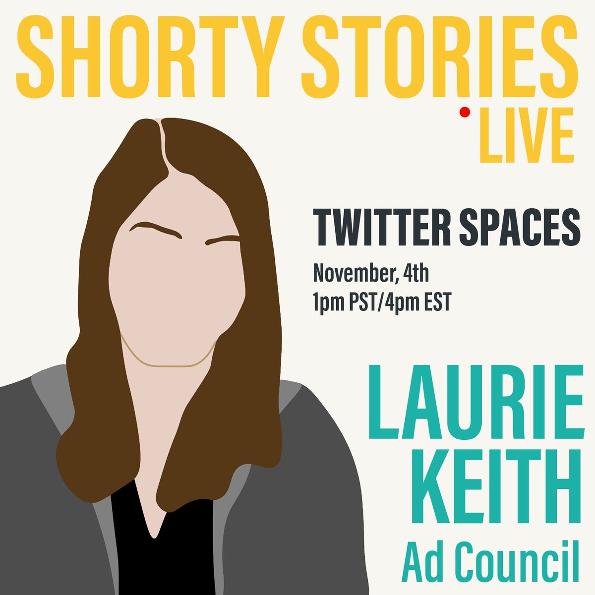 shortyawards's tweet photo. Shorty Stories Live! starts right NOW on #TwitterSpaces! Tune in and hear from our #ShortyImpact jurors: https://t.co/1qMm521Nx5 https://t.co/MQEtfom4JI
