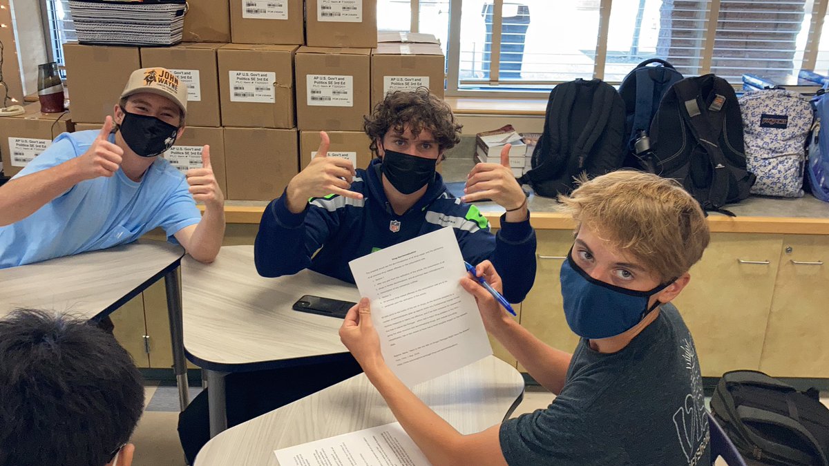 BryceF22CCA's tweet photo. Mr. Marcolongo, Mr. Prag, and Mr. Seavers discussing the “Free Fetty” amendment. 
@CCALaMotte @CCALaMotte @fettywap https://t.co/xKHSLOcsMB