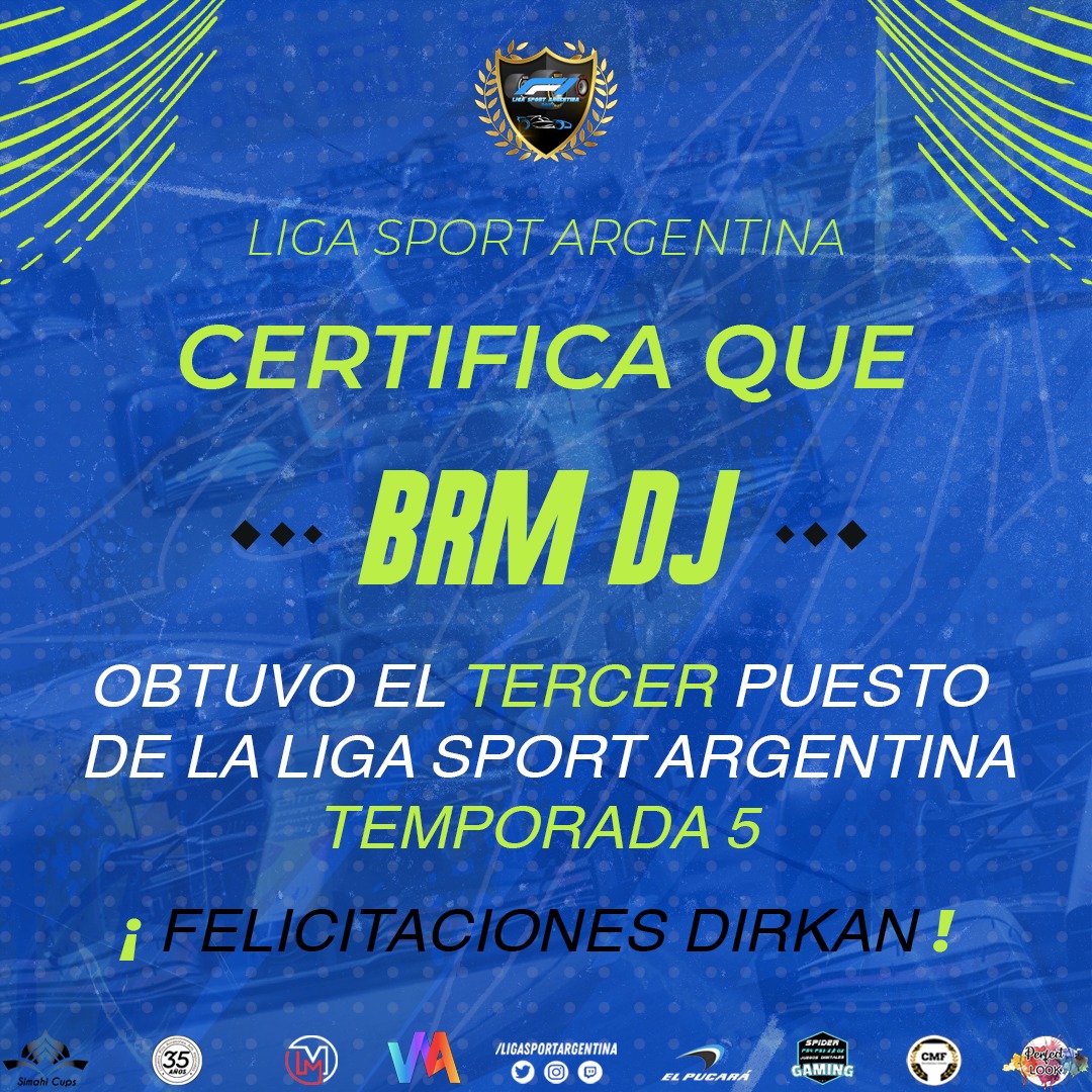LigaSportARG's tweet photo. 🎓📜DIPLOMAS TEMPORADA 5

1️⃣CLK VIKINGO @FedeMileta 🇦🇷
2️⃣CLK COLAUTTI @Nico88317131 🇦🇷
3️⃣BRM DJ 🇲🇽 https://t.co/ZKiNea6bKS