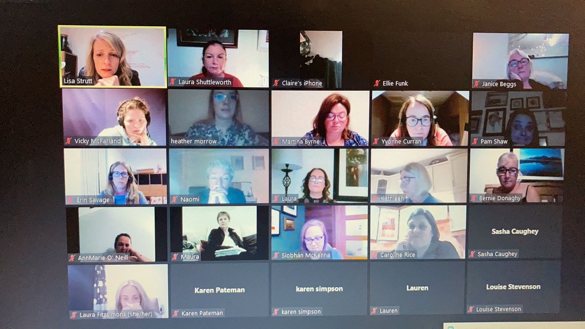 GroundworkNI's tweet photo. Tonight we are unapologetically #leaders and the unstoppable @lstrutt is here to help us reflect and develop stronger and better networks 💪 
#FirstStep #WomenLeadership
#ChangingPlaces #ChangingLives https://t.co/zAP2PDdAOR