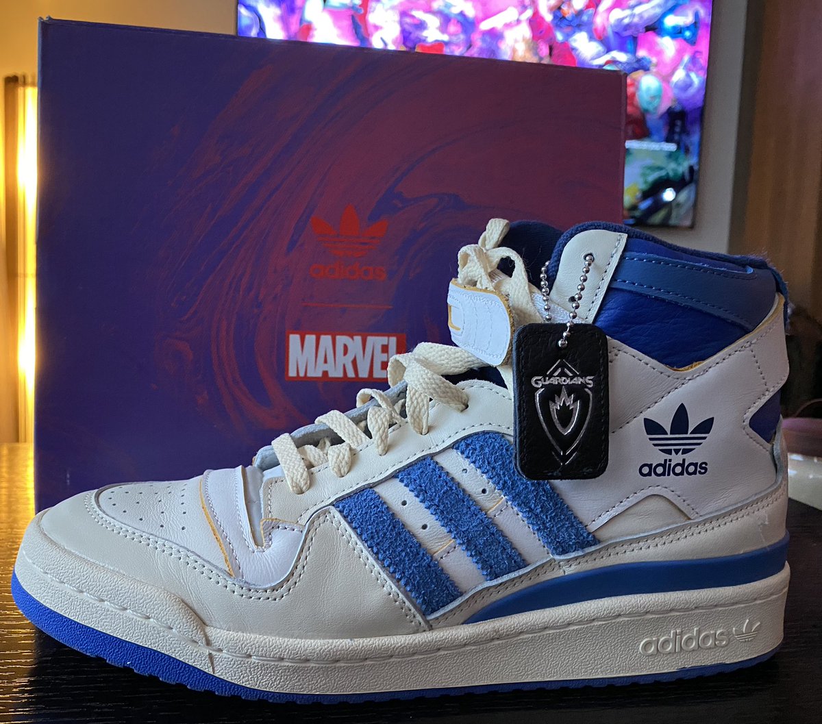 Adidas Forum 84 High “Star Lord” Marvel Guardians Of The