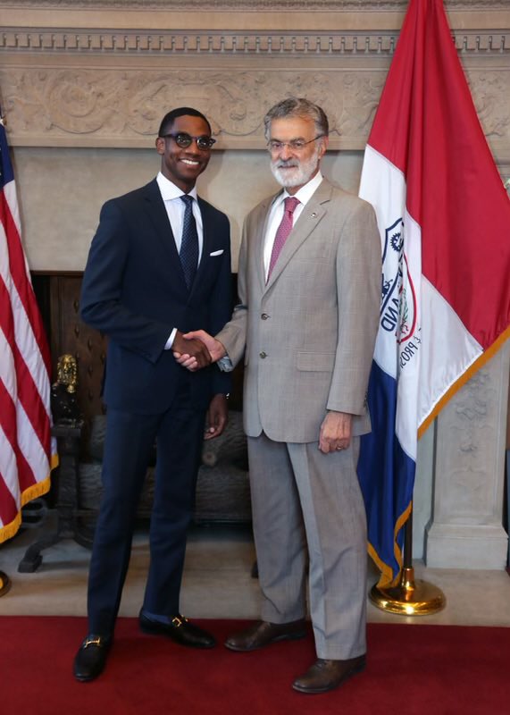 It was a pleasure to meet with Mayor Frank G. Jackson today as we begin the transition process in partnership with City Hall. Thank you for your service to the <a href="/CityofCleveland/">City of Cleveland</a>. I look forward to many more conversations in the months ahead!