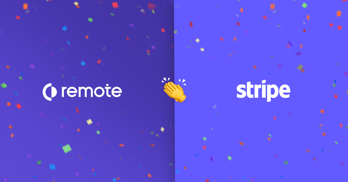 remote's tweet photo. Our best-in-class employer of record (EOR) services are now available to @Stripe @Atlas founders.

Startups looking to scale with the best in #HR can access a simple solution to hire and pay their #remote teams - at a deep discount.

Find the benefit at https://t.co/2pXUtXfixQ https://t.co/Sgc30NNXe2