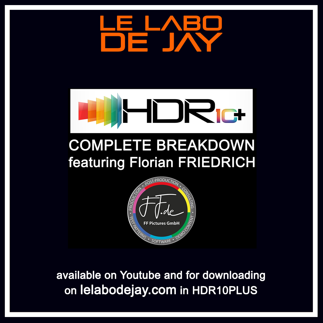 lelabodejay's tweet image. A bit of self-promotion: My little community if you could share and make the channel grow I would be eternally grateful🙂 for the one who loves #4K #hdr #hdr10plus #dolbyvision #reviews #hdrcontent #homecinema #bluray Go 👇
youtube.com/channel/UCyzCq…