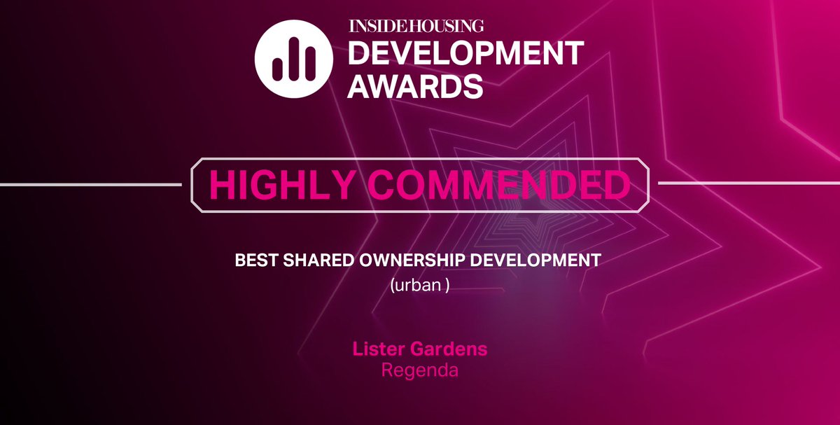 Inside Housing Development Awards tweet media