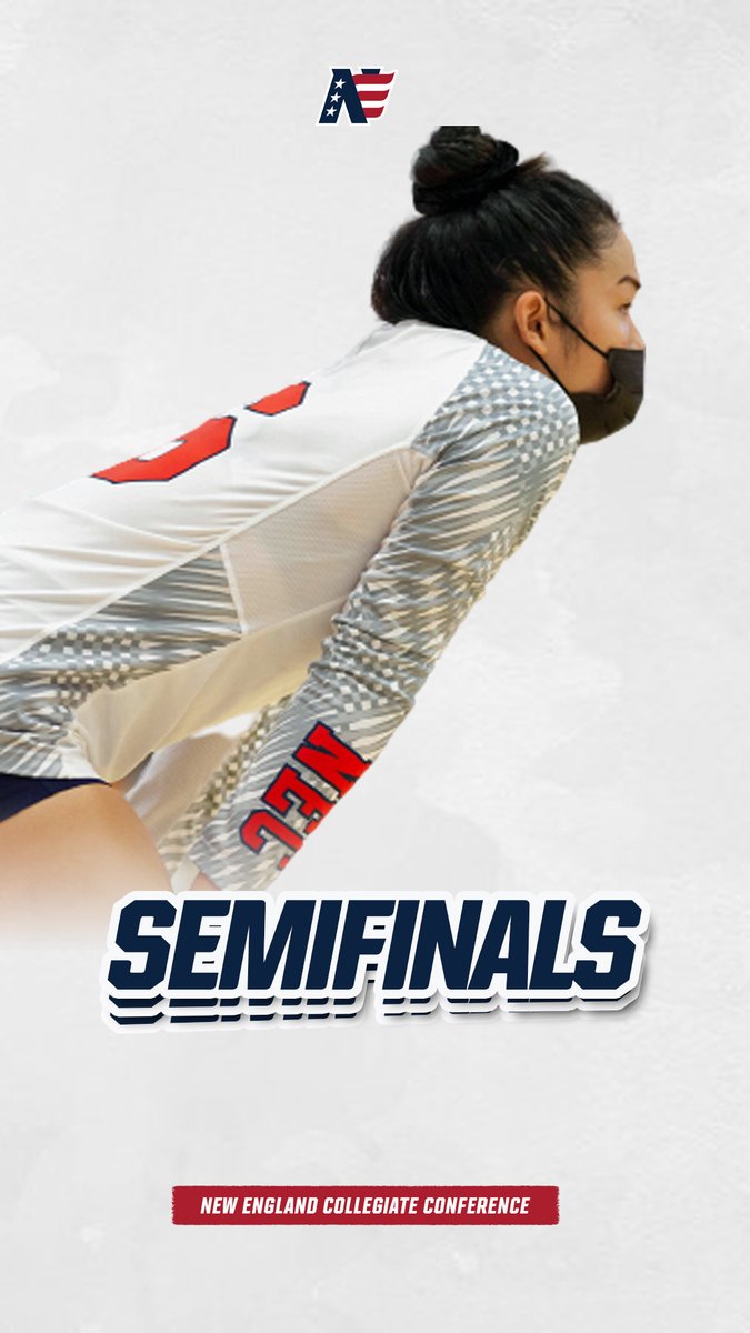 NEVConference's tweet photo. #NECCWVB | Semifinals 

Our 2021 Women's Volleyball Championship gets underway in just a bit! 

No. 4 @LesleyAthletics at 
No. 1 @NEC_Athletics

🕐 6pm
🏟️ Bridges Gym
📍 Henniker, N.H.  
🖥️ https://t.co/zAqPlXtz3P 

#WeAreTheNECC // #BeTheSpark https://t.co/BtMK5XZ3p6