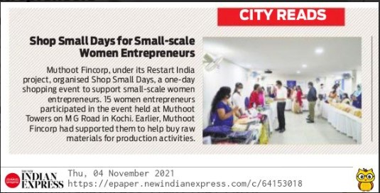 Prasiddhi_PR's tweet photo. https://t.co/BBqHXn0ImQ @restartindianow  @MuthootIndia @MuthootJohn #womenempowerment #nmsme #shopsmall #shopsmallbusiness #shopsmalldays @organicbps https://t.co/xAgnbvc2iS