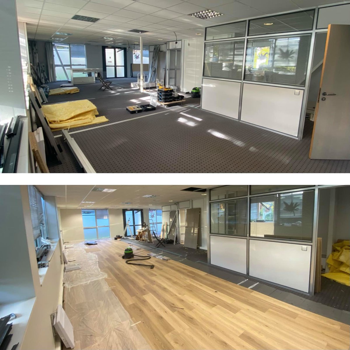 🐝 Quelques news de notre Ruche #Rennes : les travaux avancent ! Cuisine, sol, peinture, mobilier, réseau … tout est en route pour vous accueillir d’ici quelques semaines 📌 On a hâte !🤗 #coworking #SoCent #entreprendre #tierslieux #societal #innovation #collaboratif #RSE #ESS