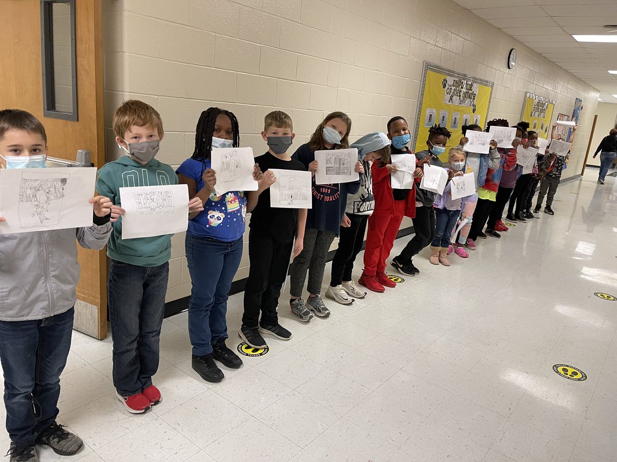 RPESmusic's tweet photo. Thanks Mr. Christie! We had fun creating illustrations with you! @rgcillustration @KarenDozier2 @CodieDickerson @rsbigham #ncssbethebest https://t.co/RRIgbqXU2Y