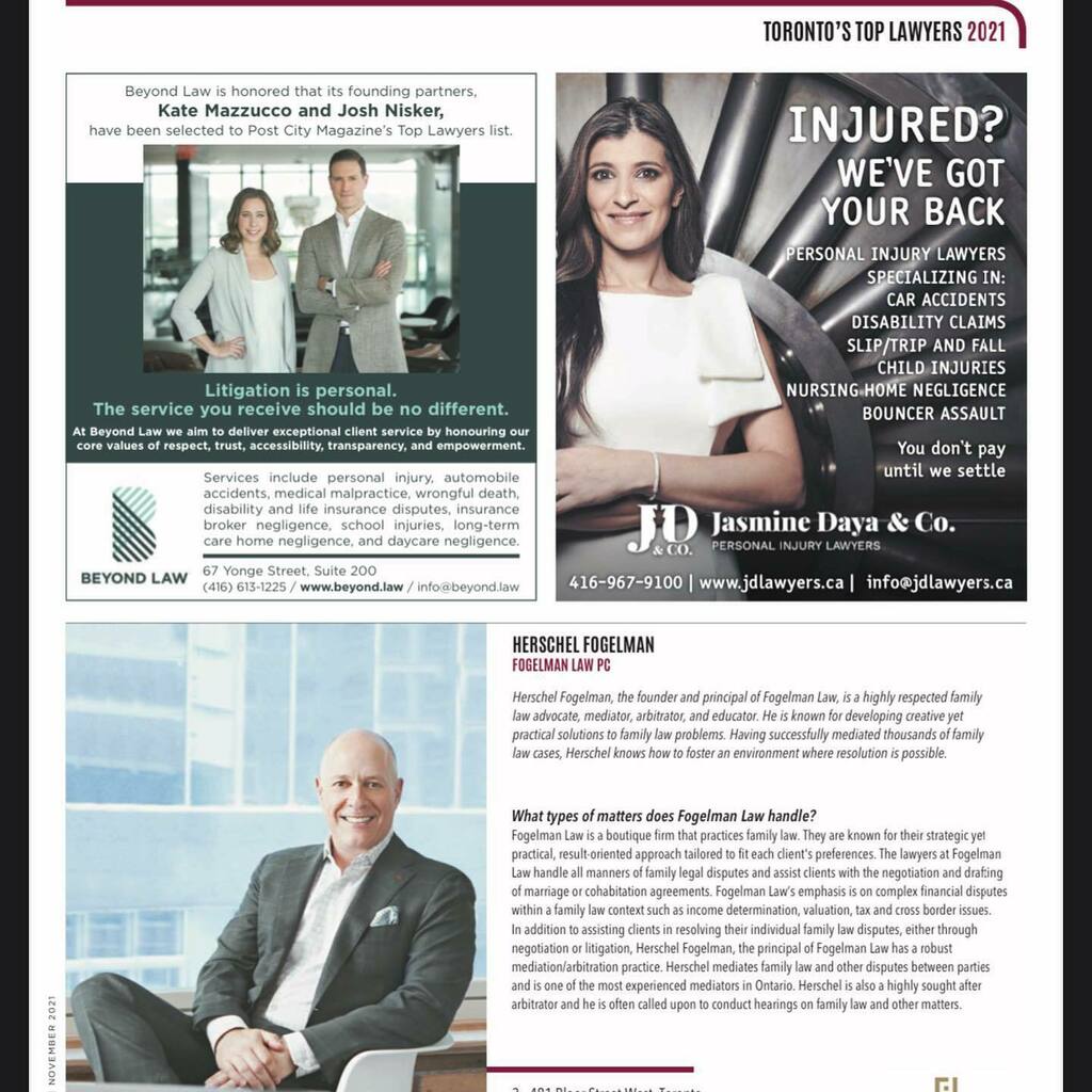 JDCo_Law's tweet photo. Our very own, Jasmine Daya made Toronto’s Top Lawyers! This is huge and we give a big congratulations to Jasmine! @postcityto https://t.co/FMtpgpqKZU https://t.co/iJEhcms9gP