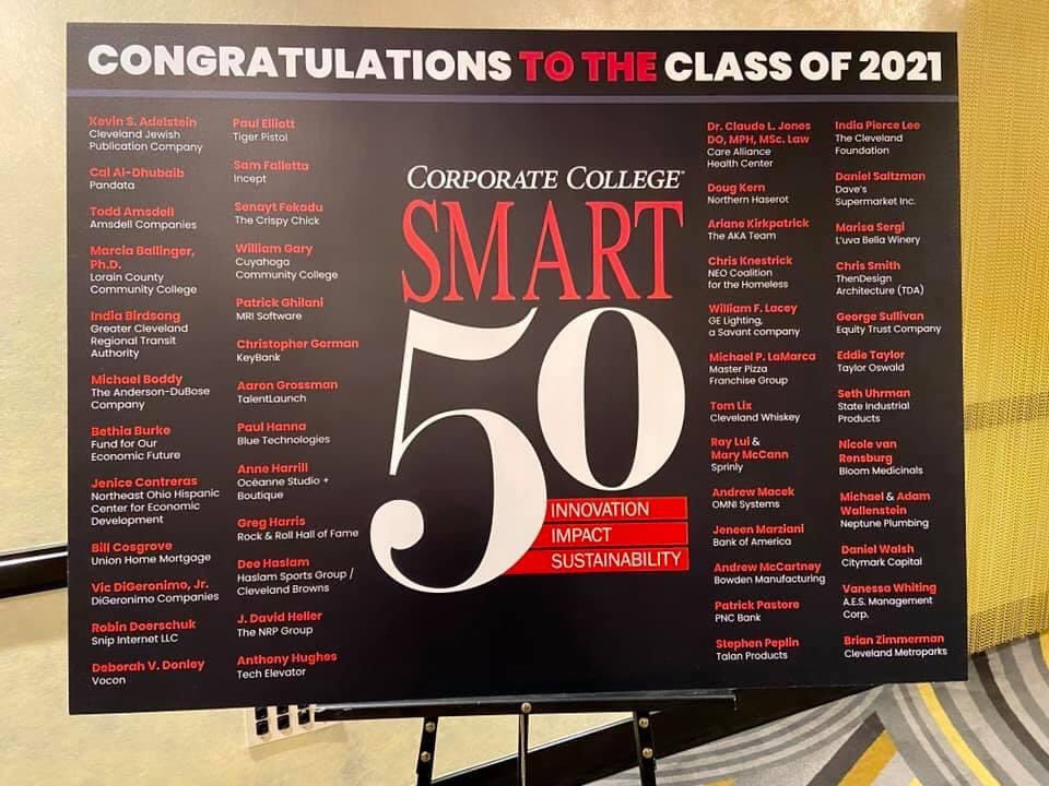 robingriz's tweet photo. So honored to be among the Smart Business Network class of 2021. First class event. Congratulations to all of the winners. 

To see the full class click on the link:  https://t.co/scxpBGq7gO https://t.co/KEm9mnxcr2