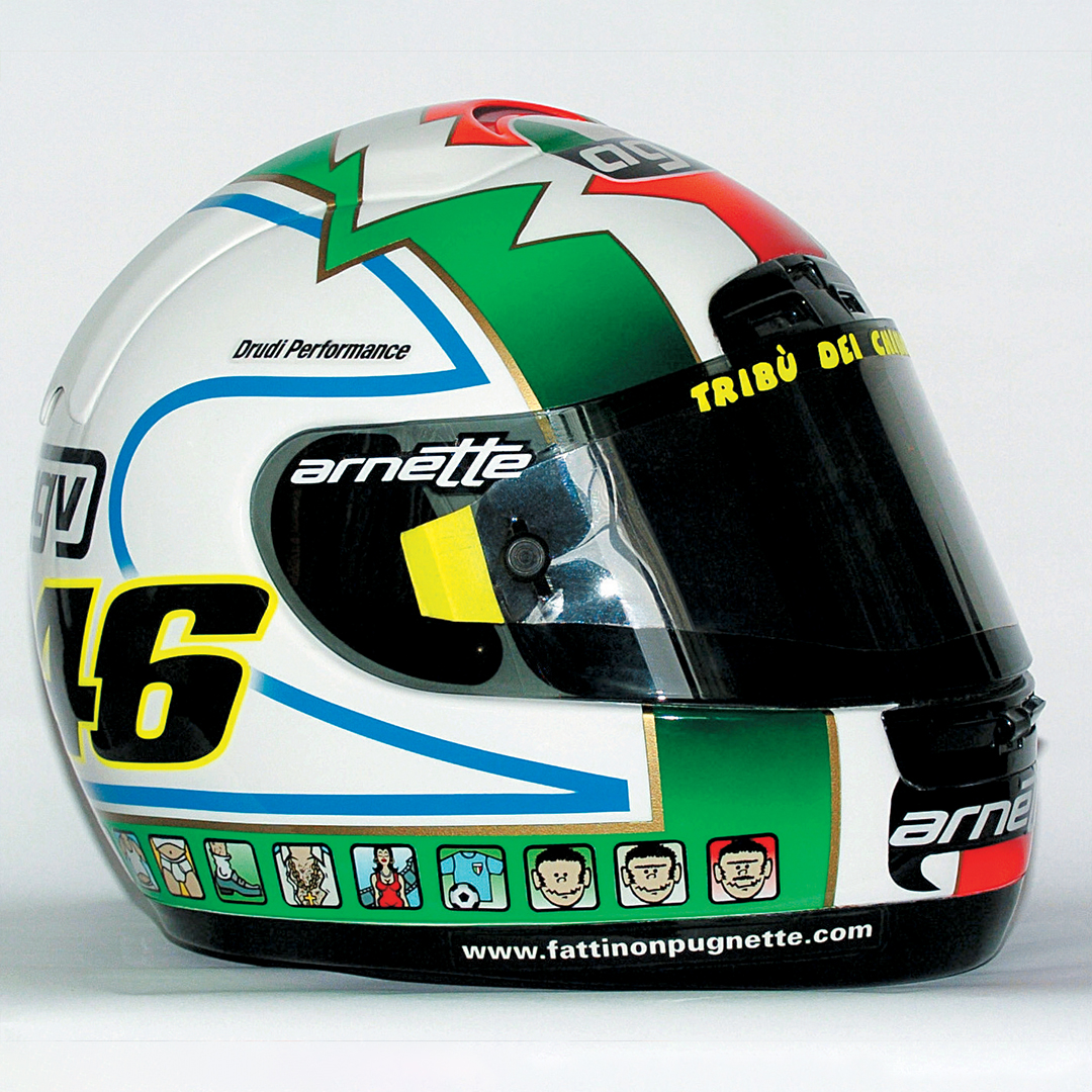 AGVHelmets's tweet photo. It was with an AGV X-Vent on, that @ValeYellow46 grew from being a young talent to the true champion we all know. 

Many legendary liveries were painted on the X-Vent, such as Mugello ‘99, 250cc World title, Mugello ‘02 and the rainbow of the first MotoGP title.

#AGVhelmets https://t.co/ycXT3lnqTO