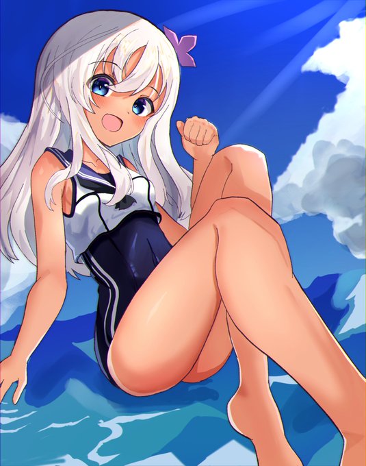 ろーちゃんこと呂500。
#艦これ 