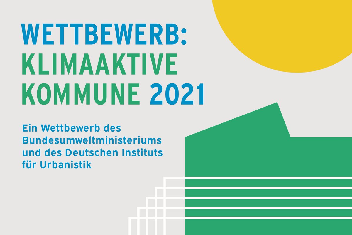 🏆🎉Gratulation an die Gewinner im Wettbewerb "Klimaaktive Kommune 2021": 
Markt #Peissenberg, Stadt #Singen, Stadt #Hennigsdorf, Stadt #Essen, LK #GrafschaftBentheim, Stadt #Fürstenfeldbruck, LK #Heidenheim, Stadt #Dortmund, LK #MarburgBiedenkopf
👉difu.de/17028