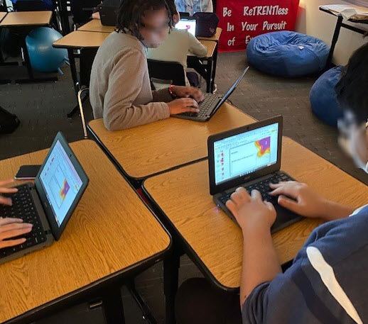 HistoryandTech's tweet photo. Trent 8th ILA took blended learning to a different level this week.  Students rotated to DIFFERENT teachers where they did a combo of hands-on &amp; digital learning.  Students loved getting a new perspective and voice. @kellyKRCcarter @MusoshaTrent @robinson_tms @Trent_Principal https://t.co/1tbIr3H92m
