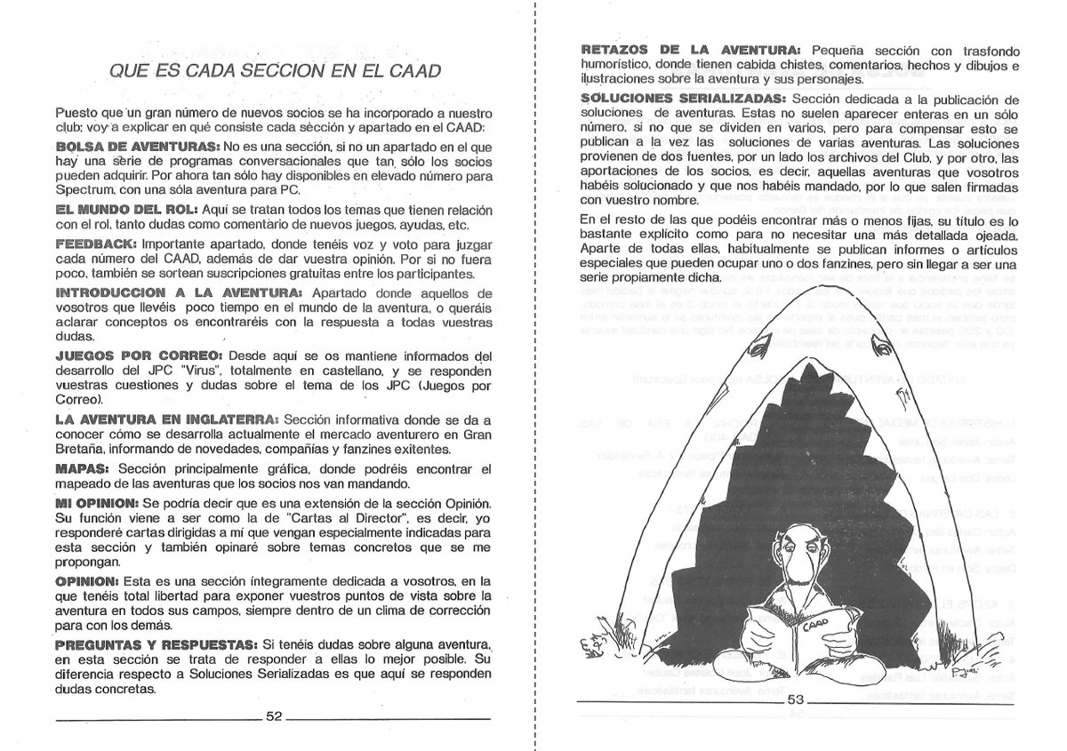 Juanjoide's tweet photo. Al #CAAD54 le queda un suspiro para salir, así que mientras tomamos aliento, echemos un vistazo al #CAAD15, que salió hace 30 añitos de nada y donde encontraremos programación con @kilivorkante y @carlossisi, rol con @PazWriter, dibujos de @pablojordi...
https://t.co/zTQpvkBbFn https://t.co/C0lopTcUK9