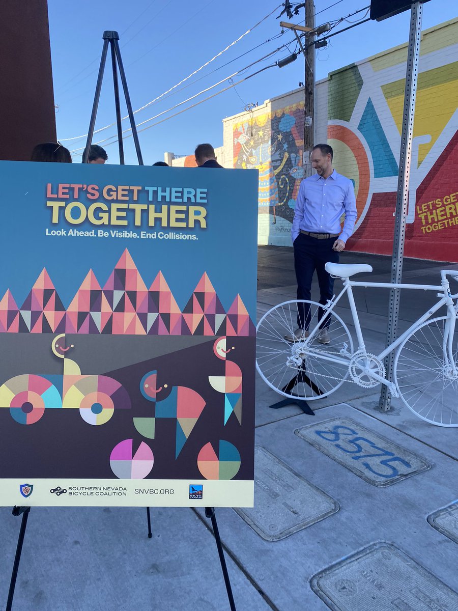 RTCSNV's tweet photo. #letsgettheretogetger press conference kicking off w/ @FortePR_LV #dtlv to talk about reimagining cycling in our community. @mysnvbc https://t.co/eC3fBt5IGE