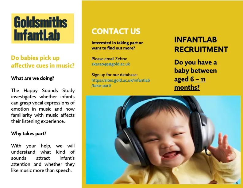 Goldsmiths InfantLab tweet media