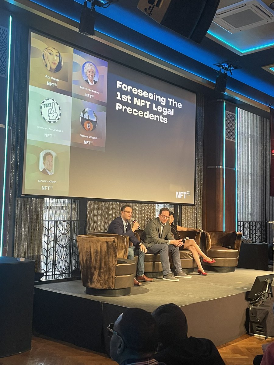 FACINGSofficial's tweet photo. @brianeklein @ASosagui @simongrunfeld Navigating the #legal landscape in the new world of #NFTs #IRL right now. https://t.co/LnDJi8SlGc